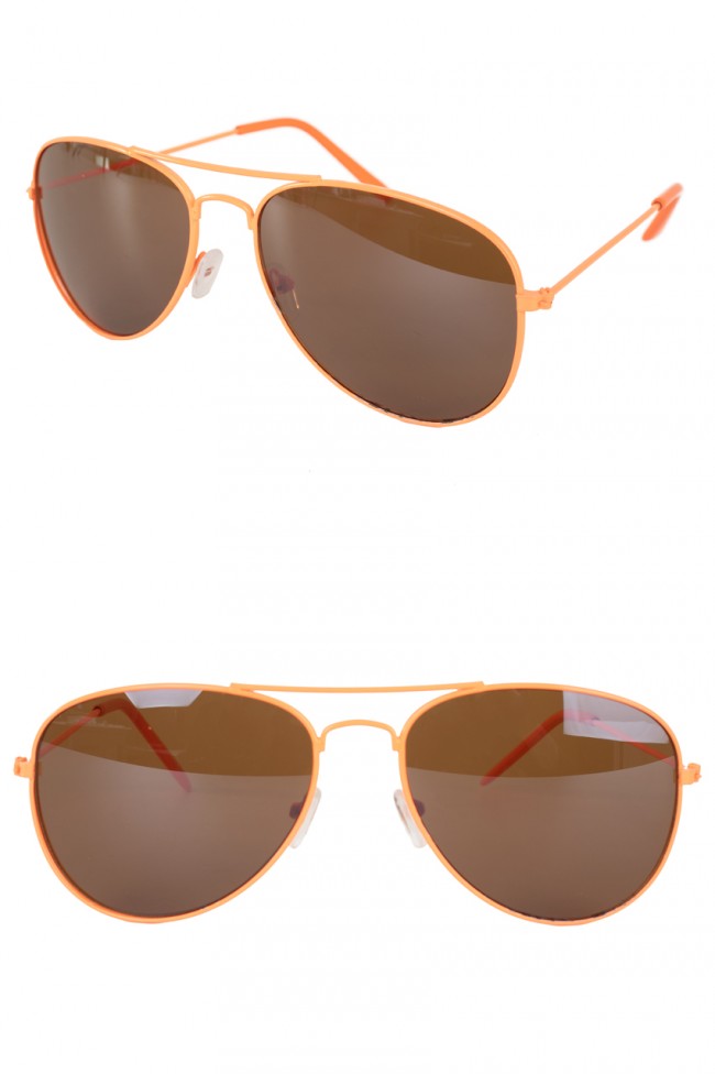 verkoop - attributen - Brillen - Pilotenbril oranje